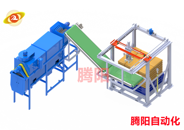 高位拆垛機(jī)與滾筒拆包機(jī)壹體化進(jìn)行拆垛拆包投料作業(yè)使用優(yōu)勢(shì)